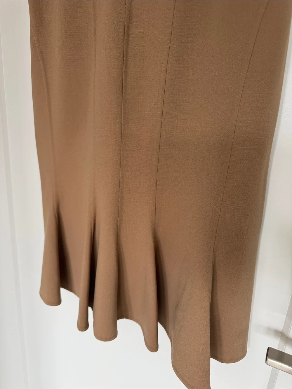Michael Kors Sleeveless Camel/Tan A-Line Dress
